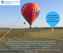 Personal Coaching by Eddie Blight