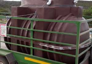 Septic tank to be installed by RG Loodgieters