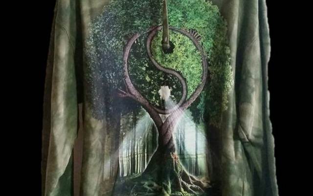 Yin-Yang Tree Hoodie