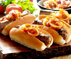 Boerewors Rolls With Hearty Veggie & Meat Soup For Rugby Tomorrow!