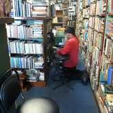 Danie Jacobs searching for books