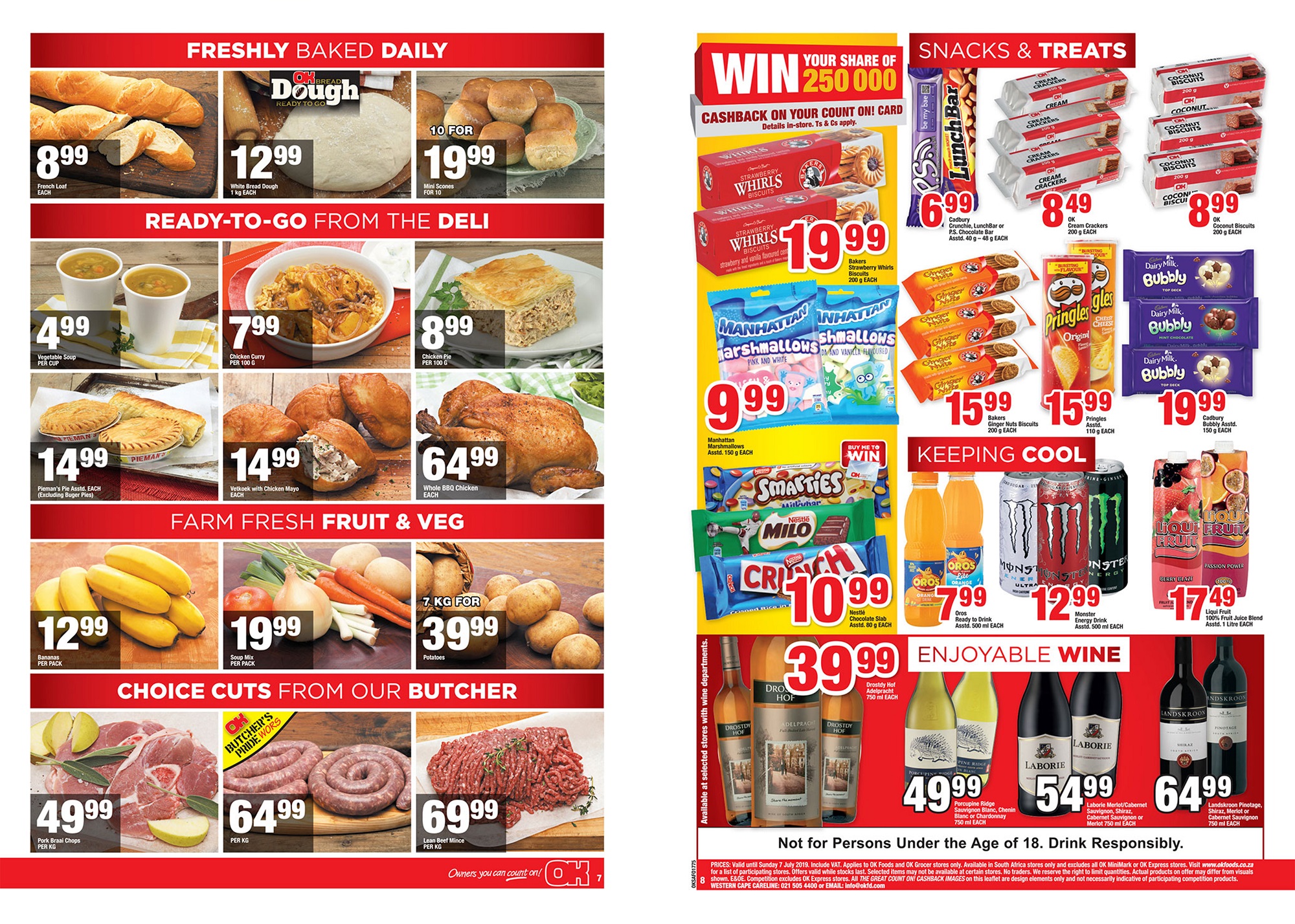 OK Foods Gansbaai Specials
