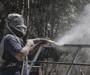 What is Sandblasting?