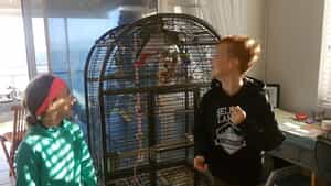 Kuepper Family Enjoying their Stay at Amazing Grace B&B