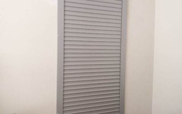 Steel roller shutter doors