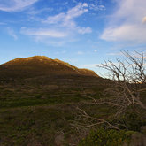 Buffeljags mountains in Golden Light.