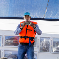 Hermanus Whale Cruises - Demonstration on how to stand on boat