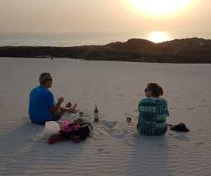 Sundowners at Walker Bay