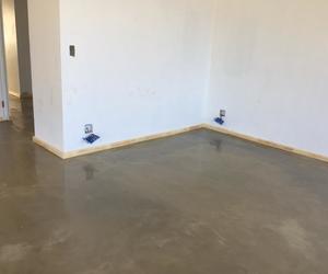 Sealing of new floors in Kleinmond