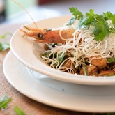 Hermanus - Burgundy Restaurant - Asian Prawn Noddles