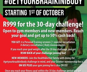 30-Day Challenge #Getyourbraaikinibody