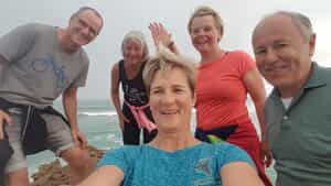 Beach Cleanup Day with our German Guests!