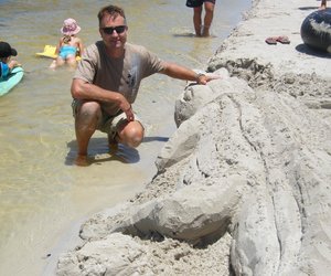 Krokodil op Uilkraalstrand