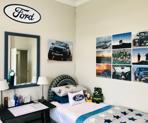 Customised Canvases and Heat Pressed 'Ford' Pillows