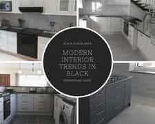 Modern Interior Trends In Black