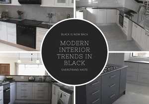 Modern Interior Trends In Black