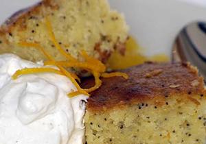 Malva Pudding with Naartjie and Poppy Seeds Recipe