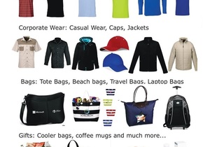 Corporate Wear / Corporate Gifts / Bags / Clothing