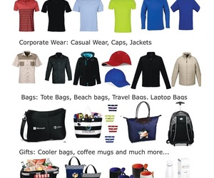 Corporate Wear / Corporate Gifts / Bags / Clothing