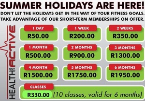 Short-Term Gym Memberships