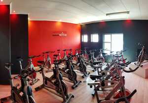 Our Freshly Painted Spin Studio