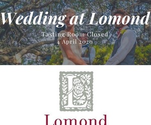 Tasting Room Closed 4 April 2020 - Wedding at Lomond
