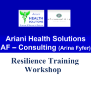 CANCELLED: 26 March 2020: Resilience Training Workshop