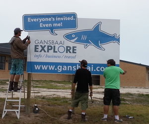 New Signs for Gansbaai Explore