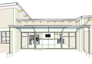 Architectural Images of the New Gym