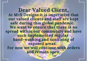 Keeping You Safe At M + S Designs