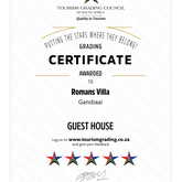 5 Star Grading - Romans Villa Boutique Guest House - Gansbaai