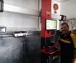 New Wheel Alignment Machine