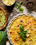 Recipe: Bacon, Spring Onion and Potato Pie