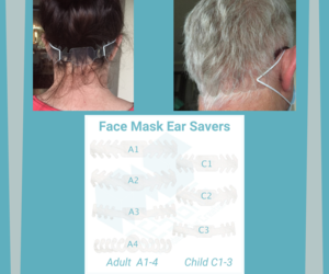 M+S Designs Face Mask Ear Savers