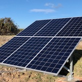 Water pump delivering 3000L per hour at 40m head - AllSolar Overberg