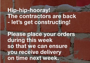 Delivering Construction Materials