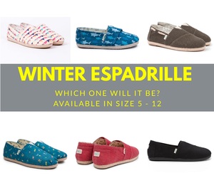 Winter Espadrille