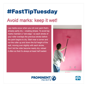#FastTipTuesday - Avoid Marks: Keep It Wet!