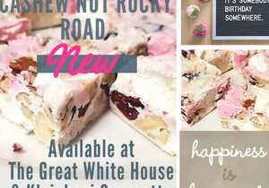 New: Cashew Nut Rocky Road