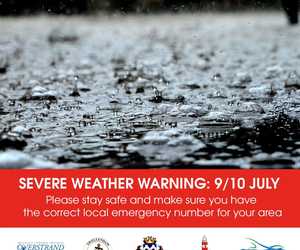 Severe Weather Warning: 9/10 July 2020