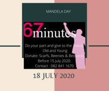 Gansbaai Tourism Bureau Mandela Day Initiative for 2020