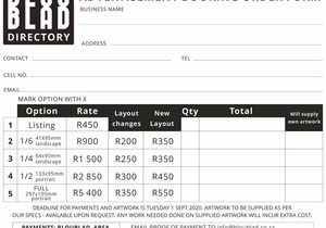 The 2020/2021 Advert Options & Rates