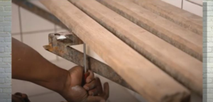 DIY: Refurbishing a Shower Bench