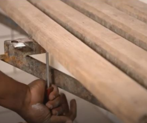 DIY: Refurbishing a Shower Bench