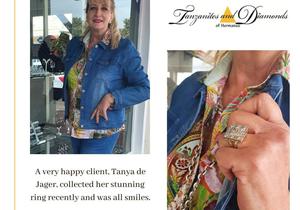 Stunning Ring & Very Happy Client