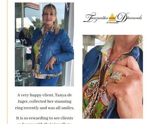 Stunning Ring & Very Happy Client