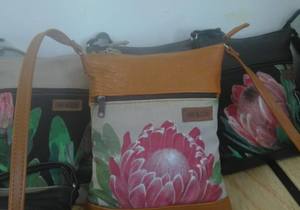 Leather Protea Handbags​​​​​​​
