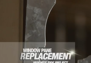 DIY: Window Pane Replacement