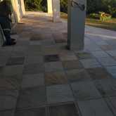 New Sandstone Tiling in Pringle Bay - Thomas Els Home Improvements - Pringle Bay