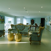 Guest taking a video of the spacious living area - Benguela Restaurant - Gansbaai